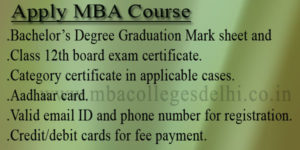 Apply MBA Admission Documents Required