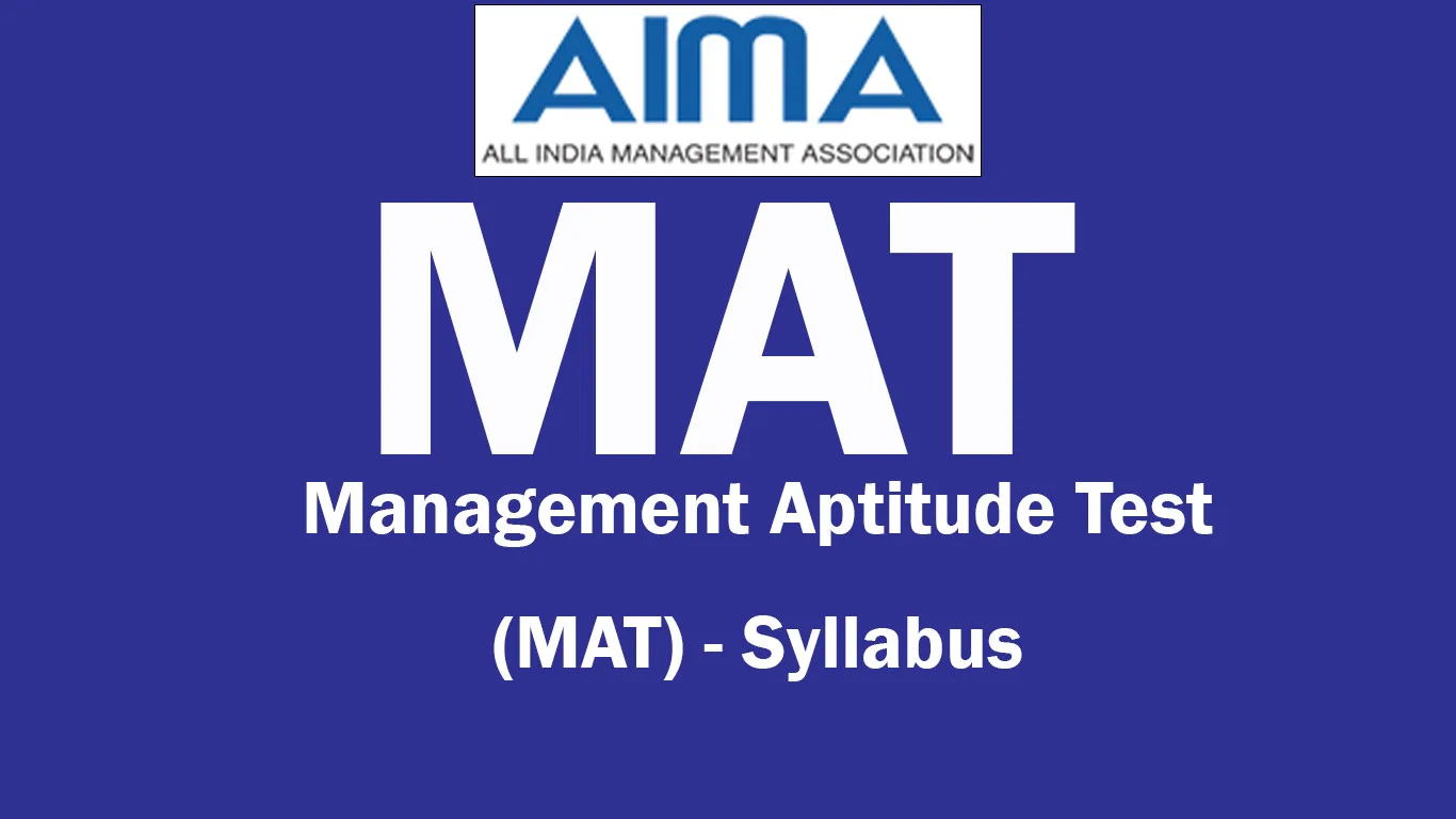 mat exam syllabus